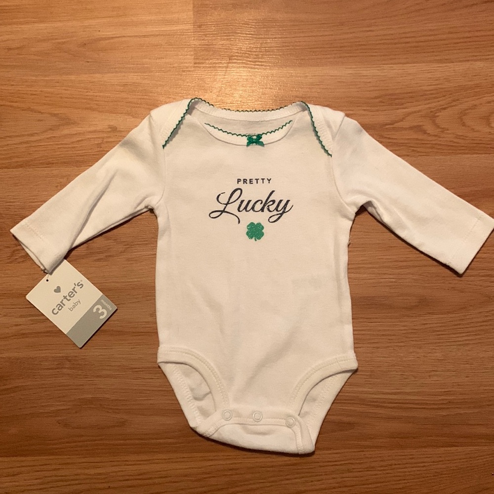 St. Patty’s day Onesie